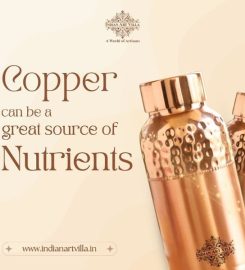 INDIAN ART VILLA – Copper Bottle & Copper Utensils Manufacturer