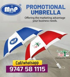 MNP umbrellas | Signtree Graphics