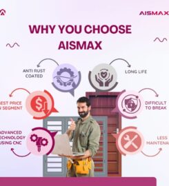 AISMAX STEEL WINDOWS AND DOORS
