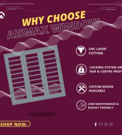 AISMAX STEEL WINDOWS AND DOORS
