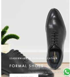 Leder warren- Genuine leather Shoes For Men